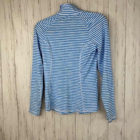 Lilly Pulitzer luxletic blue and white striped jacket Small - Picture 5 of 5
